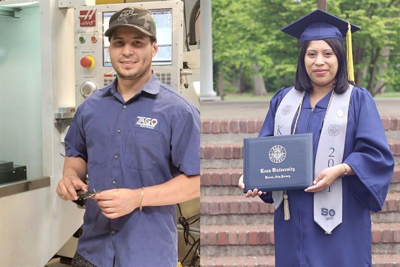 ZAGO Associates Jonathan Cruz and Aly Damacela  Persevere During Pandemic, Attain Degrees