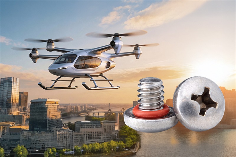 Sealing the Future of Flight: ZAGO’S Phillips Pan Head Seal Screws Support Air Taxi Safety and Reliability 